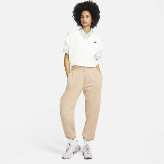 Nike Phoenix Fleece Joggers Womens Коноп/Платно Дамски долнища на анцуг