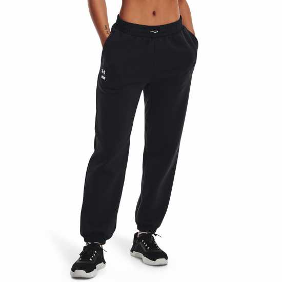 Under Armour Armour Ua Summit Knit Pants Joggers Womens Черно Дамски долнища на анцуг