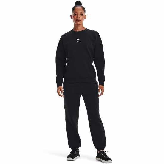 Under Armour Armour Ua Summit Knit Pants Joggers Womens Черно Дамски долнища на анцуг