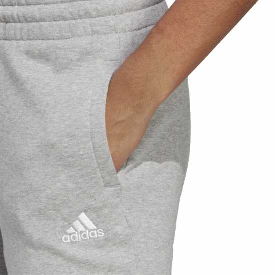 Adidas Linear Slim Fit Cotton Joggers Ladies Сиво/Бяло Дамски полар