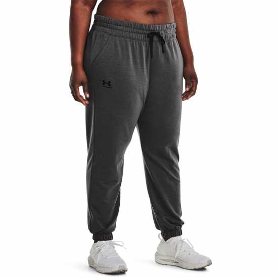 Under Armour Armour Rival Terry Joggers& Joggers Womens Сиво Дамски долнища на анцуг