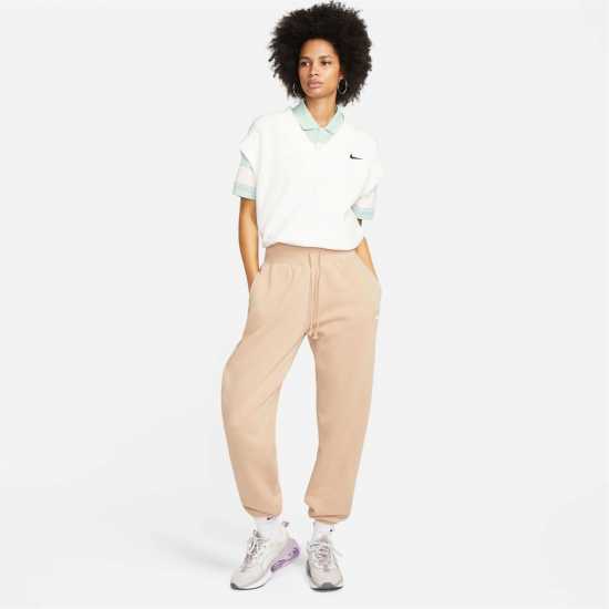 Nike Sportswear Phoenix Fleece Women's High-Waisted Oversized Sweatpants HEMP/SAIL 