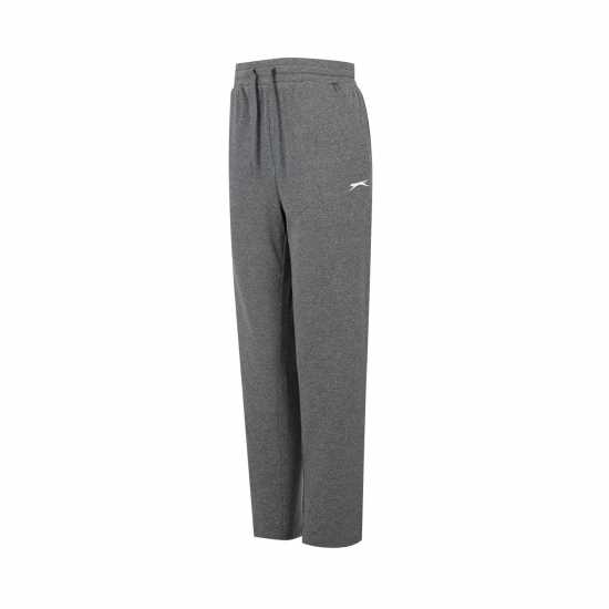 Slazenger Interlock Ladies Тъмно сиво марл Дамски долнища на анцуг