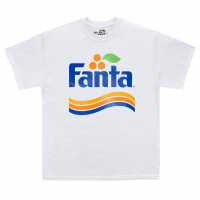 Тениска С Лого Fanta Logo Tee Ld51 Бяло Дамски тениски с яка