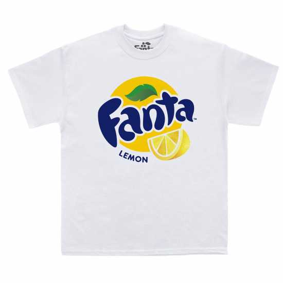 Тениска С Лого Fanta Logo Tee Ld51 Бяло Дамски тениски с яка