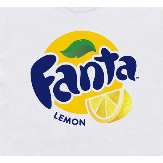 Тениска С Лого Fanta Logo Tee Ld51 Бяло Дамски тениски с яка