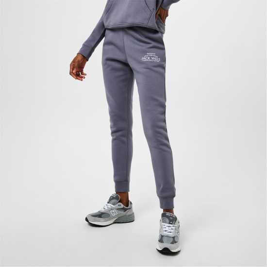 Jack Wills Hunston Joggers Сиво-син2 