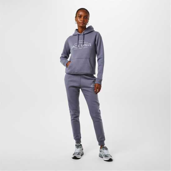 Jack Wills Hunston Joggers Сиво-син2 