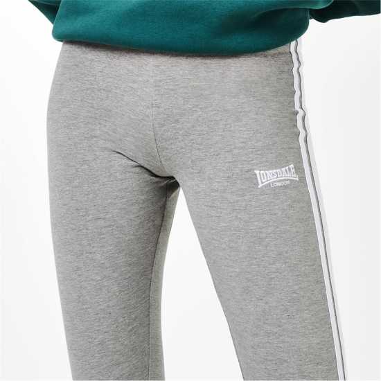 Lonsdale Leggings Сив марл Дамско трико и клинове