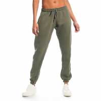 Light And Shade Cuffed Joggers Ladies Армия Дамски долнища на анцуг