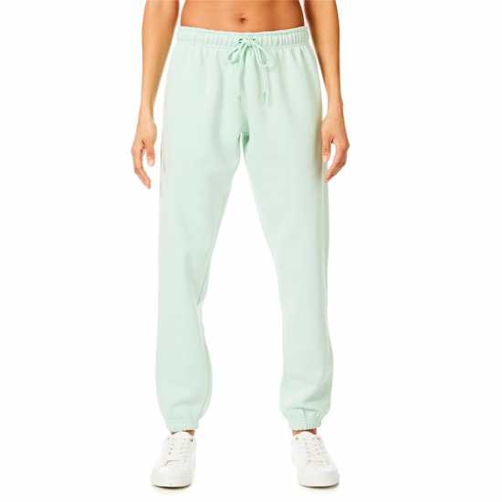 Light And Shade Cuffed Joggers Ladies Тъмно нефритово Дамски долнища на анцуг