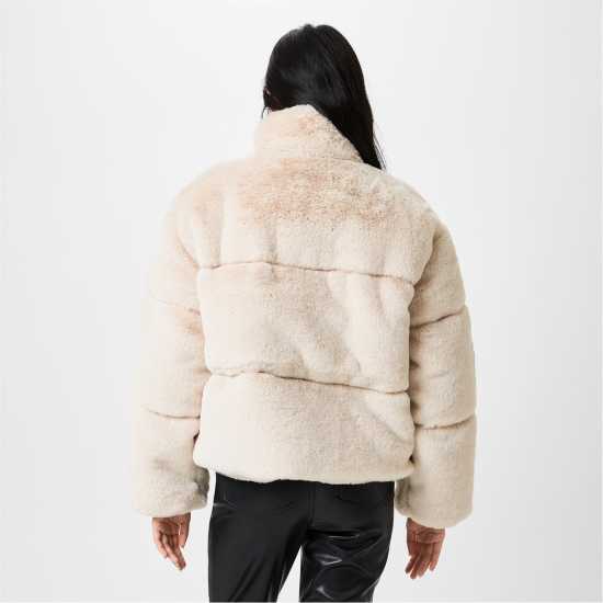 Jack Wills Fur Puffer Jacket Ld44  Дамски якета и палта