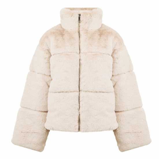 Jack Wills Fur Puffer Jacket Ld44  Дамски якета и палта