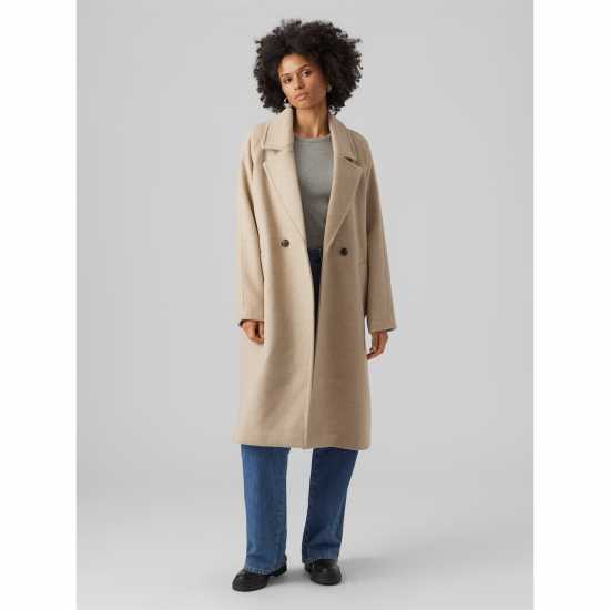 Vero Moda Вълнено Палто Vm Lg Wool Coat Ld99  Vero Moda