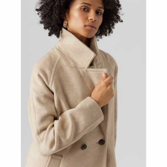 Vero Moda Вълнено Палто Vm Lg Wool Coat Ld99  Vero Moda