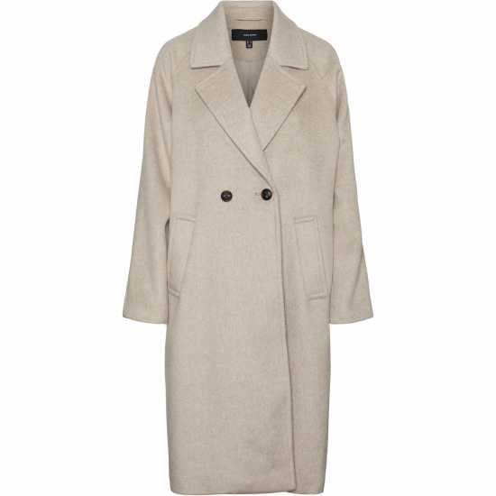 Vero Moda Вълнено Палто Vm Lg Wool Coat Ld99  Vero Moda