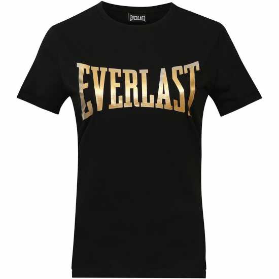 Everlast Lwrnc 2 W Ld99 Черно Дамски тениски с яка