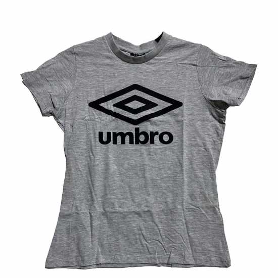 Umbro Rspns Crw T Ld99 Сив марл Дамски тениски с яка