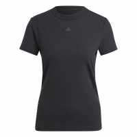 Adidas Ribbed Fitted Maternity T-Shirt Womens  Дамски тениски с яка