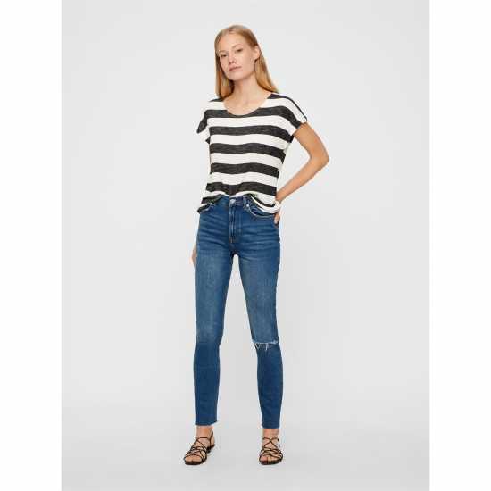 Vero Moda Vm Vmwide Top Ld99 Снежана Бяла 