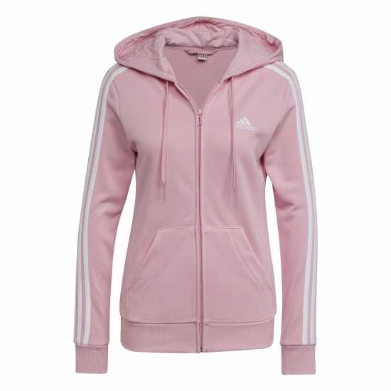 Adidas Essentials French Terry 3-Stripes Full-Zip Hoodie Hoody Womens  Дамски суичъри и блузи с качулки