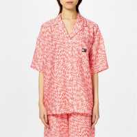 Tommy Jeans Tjw Logomania Ss Oversized Shirt  