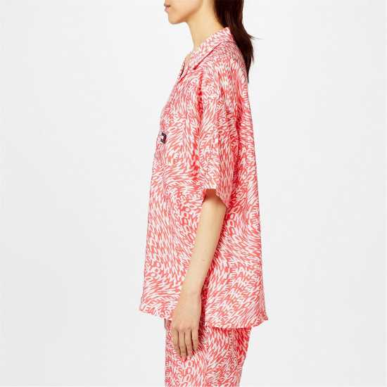 Tommy Jeans Tjw Logomania Ss Oversized Shirt  