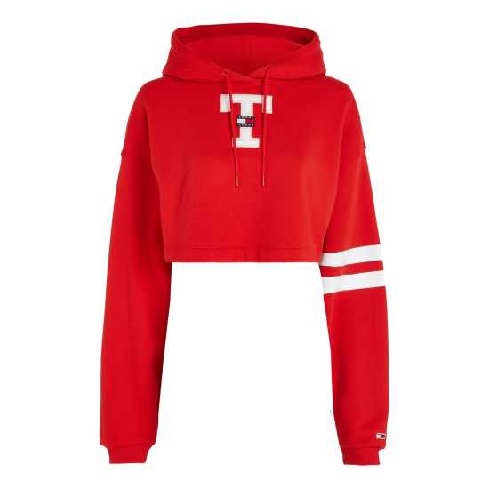 Tommy Jeans Tjw Sp Crp Letterman Flag Hoodie  