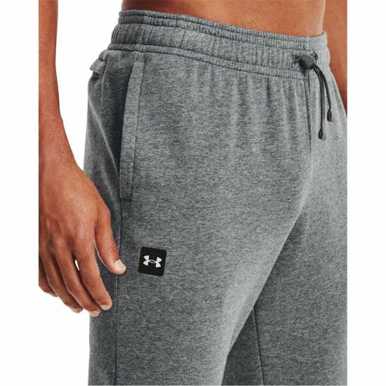 Under Armour Rival Fleece Joggers Womens Светло сиво модерно Дамски долнища на анцуг