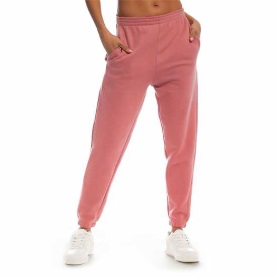 Light And Shade High Waist Cuffed Joggers Ladies Мави Дамски долнища на анцуг