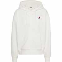 Tommy Jeans Tjw Relaxed Zip-Up Hoody Бял YBR 