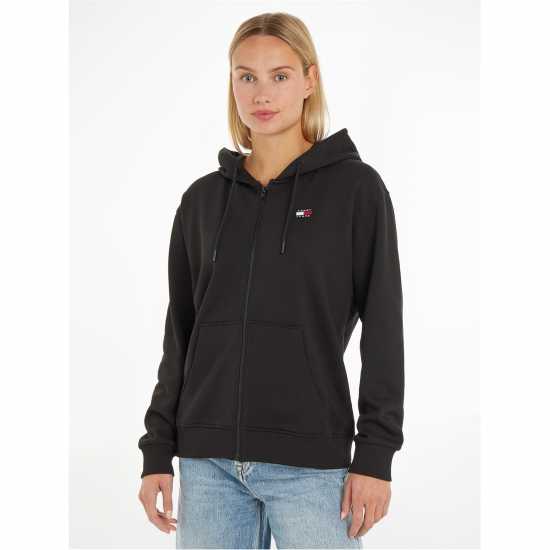 Tommy Jeans Tjw Relaxed Zip-Up Hoody Черно BDS 