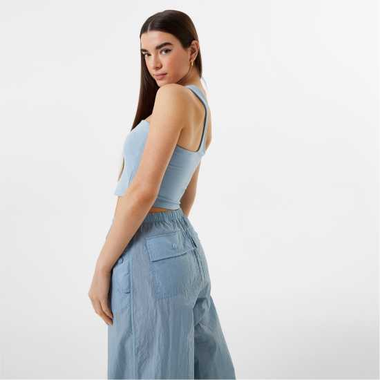 Jack Wills Tech One Shoulder Top  Дамски тениски с яка