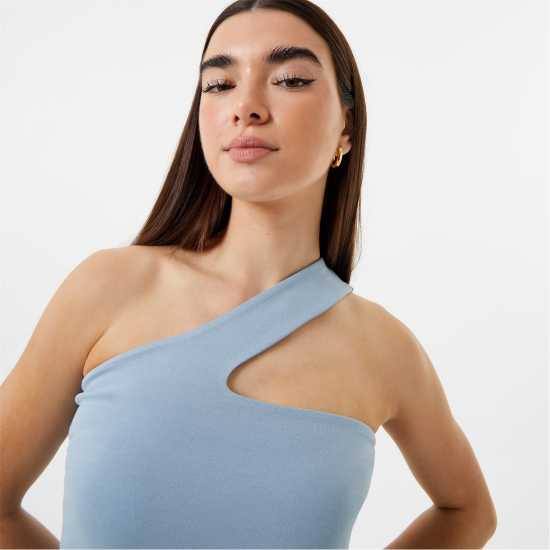 Jack Wills Tech One Shoulder Top  Дамски тениски с яка