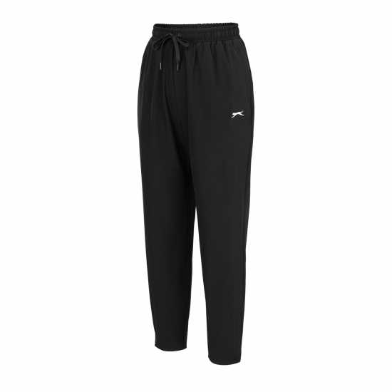 Slazenger Comfort Track Pants Black Дамско облекло плюс размер