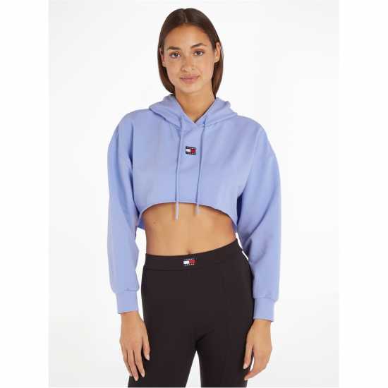 Tommy Jeans Cropped Xs Badge Hoodie  