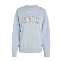 Tommy Jeans Tjw Rlx Varsity Luxe Crew  Дамски пуловери