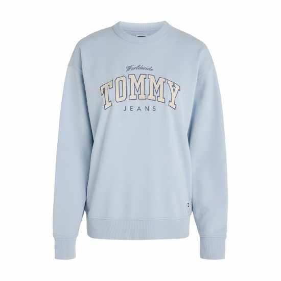 Tommy Jeans Tjw Rlx Varsity Luxe Crew  Дамски пуловери