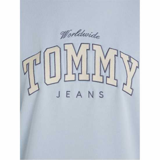 Tommy Jeans Tjw Rlx Varsity Luxe Crew  Дамски пуловери