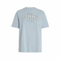 Tommy Jeans Tj Varsity Tee Бризи Синьо Womens