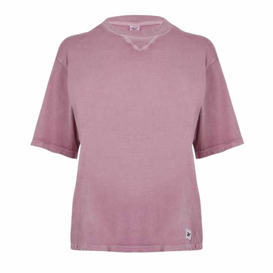 Reebok Classics Boxy T-Shirt Womens Надуване Дамски тениски с яка