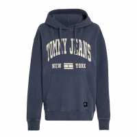 Tommy Jeans Tjw Rlx Washed Varsity Hood Ext  