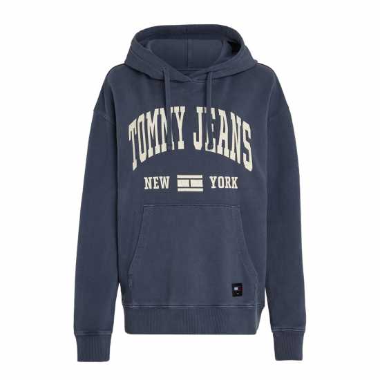 Tommy Jeans Tjw Rlx Washed Varsity Hood Ext  