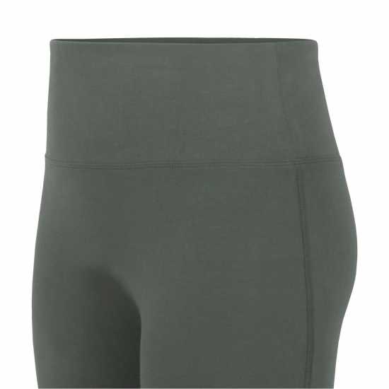 Miso Дамски Шорти High Waisted Cycling Shorts Ladies Khaki Дамски къси панталони