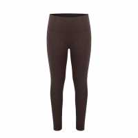 Miso Womens High Waist Leggings Шоколаден браон 