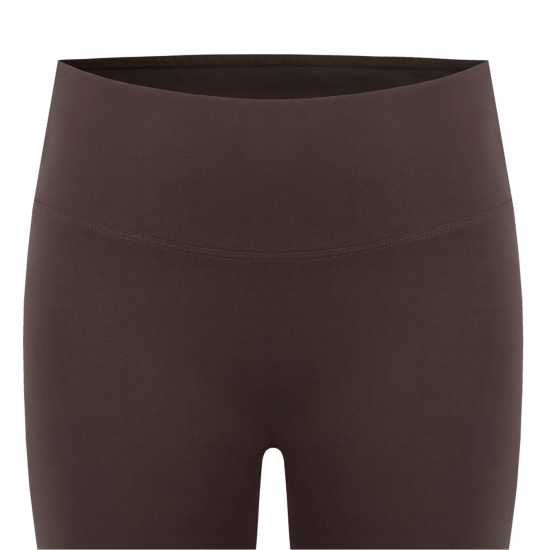 Miso Womens High Waist Leggings Шоколаден браон 