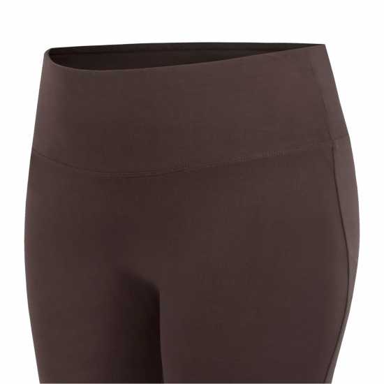 Miso Womens High Waist Leggings Шоколаден браон 