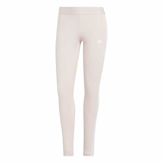 Adidas Essentials 3 Stripe Leggings Womens Sandy Pink Дамско трико и клинове