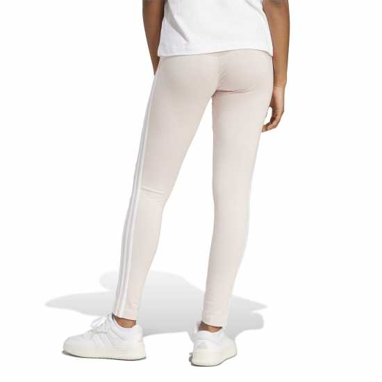 Adidas Essentials 3 Stripe Leggings Womens Sandy Pink Дамско трико и клинове