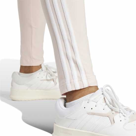 Adidas Essentials 3 Stripe Leggings Womens Sandy Pink Дамско трико и клинове